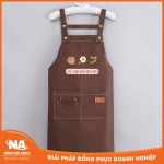 Tạp dề đồng phục nhà hàng cà phê NAMA114