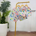 Quần kate đi biển may sẵn nhiều họa tiết NA-QB01