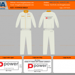 Bảo hộ lao động và đồng phục áo thun Công ty P Power